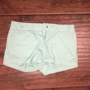 J. Crew Aquamarine color shorts